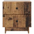 vidaXL Nočný stolík 2 ks Staré drevo 43 x 34,5 x 47,5 cm