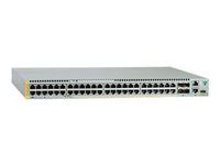 Prepínač - L3 - riadený - 48 x 10/100/1000 (PoE+) + 4 x 1 Gigabit / 10 Gigabit SFP+ - Lze montovať do rozvádzača - PoE+ - s podporou Net.Cover Preferred na 5 rokov