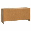 vidaXL TV skrinka 102 x 34,5 x 47 cm Dub artisan Kompozitné drevo