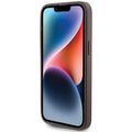Puzdro Guess pre iPhone 15 Pro Max 6,7" GUHCP15XG4GFBR hnedé HC PU 4G Metal Logo