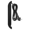 EMOS P54022 prepäťová ochrana 4 zásuvky + anténa, 2m, čierna