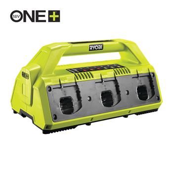 Ryobi, RC18627, 18V One Plus ™ 6portová nabíjačka pre Li-Ion batérie