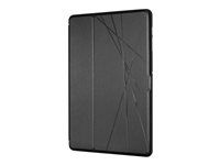 Puzdro s klopou pre tablet - termoplastický polyuretán (TPU) - čierna - 12,4" - pre Samsung Galaxy Tab S10+, Tab S7 FE, Tab S7+, Tab S8+, Tab S9 FE+, Tab S9+