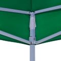 vidaXL Strecha na párty stan 3x3 m, zelená 270 g/m²