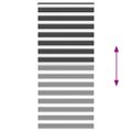 vidaXL Zebra roleta čierna 105x200 cm šírka látky 100,9cm polyester