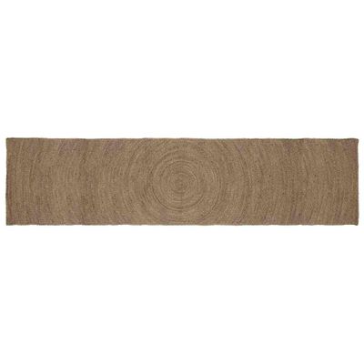 vidaXL Kusové koberce Sivá 60 x 400 cm Juta