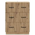 vidaXL Zásuvkový kabinet 66 x 34,5 x 87 cm Kompozitné drevo