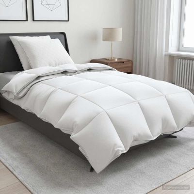 vidaXL Súprava paplónu z 90% husacieho peria FULDA 3 ks 135 x 220 cm
