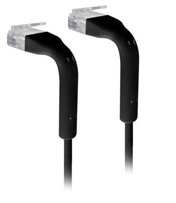 UBNT U-Cable-Patch-2M-RJ45-BK,patch kabel,2m,Cat6,čierny