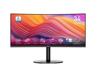 MSI Modern/MD342CQP/34''/VA/wQHD/120Hz/1ms/Čierna/3R