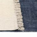 vidaXL Kilim Koberec z bavlny 160x230 cm modrý