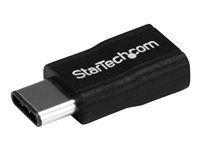 USB Type C to USB M / F - USB 2.0 - USB C Connector - USB-C to USB Micro B Adapter (USB2CUBADP) - USB adaptér - USB-C (M) do Micro USB typ B (F) - USB 2.0 - čierna