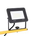 vidaXL LED reflektor so statívom 2x50 W teplé biele svetlo