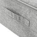 vidaXL Úložný box látkový 70x40x18 cm sivý