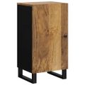 vidaXL Komoda s dvierkami 40x31x75 cm masívne mangovníkové drevo