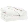 vidaXL Súprava paplónu z 90% husacieho peria FULDA 3 ks 135 x 220 cm