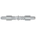 vidaXL Zámok 1800 ks Strieborná 46 x 17 x 1,2 mm Oceľ