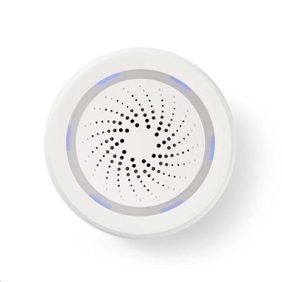 Alarm/siréna chytrá Wi-Fi NEDIS WIFISI10CWT (85 dB)