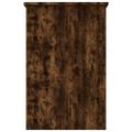 vidaXL Stôl dymový dub 100x50x76 cm spracované drevo