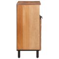 vidaXL Servírovacia skriňa Drevité hnedé dokončenie 60 x 33 x 75 cm