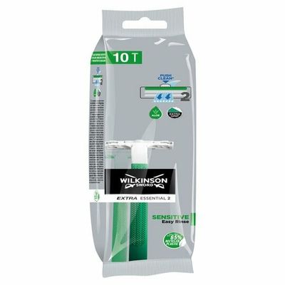Wilkinson Extra Essential 2 Sensitive jednorazový holiaci strojček 10ks (W302348600)