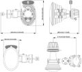 RF elements HG4-CC-A45, Asymetrická Horn anténa, 5GHz, 45°
