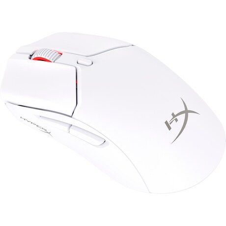 HyperX Pulsefire Haste 2 Mini/Herná/Optická/Pre pravákov/26 000 DPI/Drôtové/Bezdrôtové/Biela