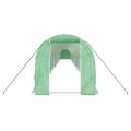vidaXL Fóliovník s oceľovým rámom zelený 48 m² 24x2x2 m