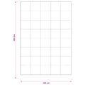 vidaXL Paplón TRIER 140x200 cm 4 ročné obdobia 220 GSM Biela