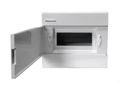 Rozvádzač SRn-8/B (N+PE) IP40 plastový 1x8 stenný / biely dvere