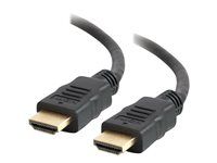 High Speed HDMI Cable - Kábel HDMI s ethernetom - HDMI s pinmi (male) do HDMI s pinmi (male) - 1,22 m - tienený - čierna