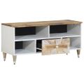 VidaXL TV skrinka 100x33,5x46 cm Masívne drevo Mango