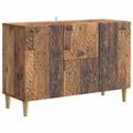 vidaXL Servírovacia skriňa Staré drevo 89 x 34,5 x 60 cm