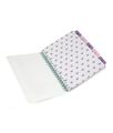 Zápisník špirálový B5 so záložkami Stitch Pastel