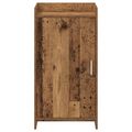 vidaXL Skriňa na topánky Staré drevo 48 x 36 x 92 cm Kompozitné drevo