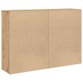 vidaXL Servírovacia skriňa 2 ks Remeselný dub 60 x 31 x 84 cm