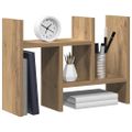 vidaXL Organizér na pult Dub artisan 50 x 15,5 x 35,5 cm