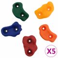 vidaXL Lezecké kamene s lanom 25 ks viacfarebné