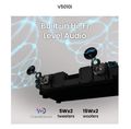 BenQ DLP Projektor V5010i 3D 4K UHD (3840x2160)/2500 ANSI lm/1:0.25/2,5M:1/3xHDMI/3xUSB-A/USB-B/Repro/BT/Wi-Fi Projektor, 4K UHD, 2500 lm, RGB laser, HDR10+, Android TV, Wi-Fi 6, Bluetooth 5.0, HDMI 2.1, 40W reproduktory
