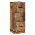 vidaXL Zásuvkový kabinet 33 x 34,5 x 87 cm Kompozitné drevo