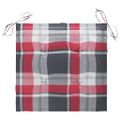 vidaXL Skladacie stoličky 2 ks s vankúšmi z masívneho akáciového dreva
