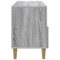 vidaXL TV skrinka 102 x 34,5 x 50 cm Sivý Sonoma Kompozitné drevo