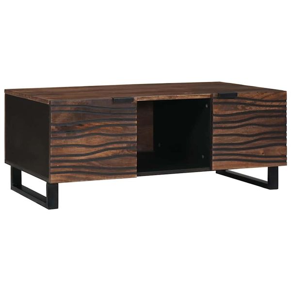 vidaXL Konferenčný stolík Orech 100 x 54 x 40 cm Kompozitné drevo