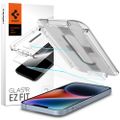 Spigen tempered glass GLAS.TR "EZ FIT" 2-Pack for iPhone 13 / 13 PRO / 14 / 16E 6,1" Clear