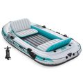 Bestway Nafukovací čln Šedý a biely 3,15 x 1,65 m PVC