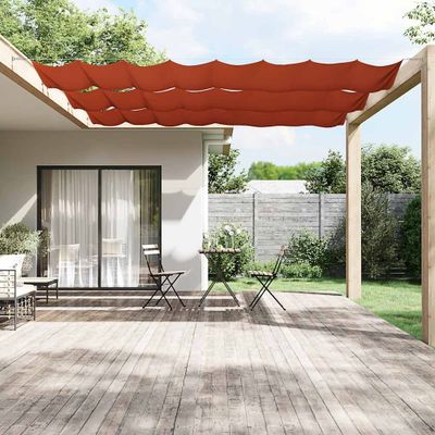 vidaXL Vertikálna markíza terakotová 100x1000 cm oxfordská látka