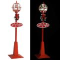 vidaXL Vianočná pouličná lampa so Santom 175 cm LED