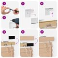 vidaXL Žalúzia Dubový vzhľad 110 x 130 cm 35 mm