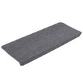 vidaXL Samolepiace nášľapy na schody 30 ks sivé 65x24,5x3,5 cm