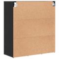 vidaXL Skriňa na topánky 77,5 x 30 x 83,5 cm Kompozitné drevo